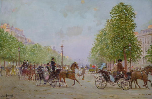 The Promenade on the Champs Elysees