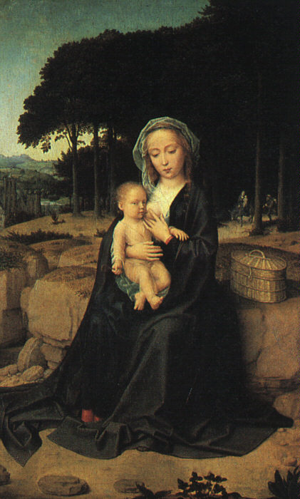 The Rest on the Flight into Egypt b