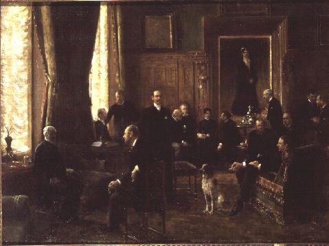 The Salon of the Countess Potocka 1887