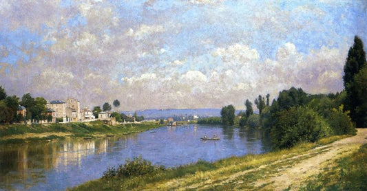 The Seine at la Garenne Saint-Denis