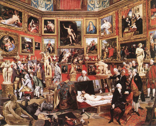 The Tribuna of the Uffizi