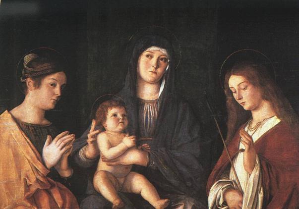 The Virgin and Child With Two Saints