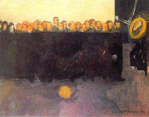 The funeral of Vincent van Gogh