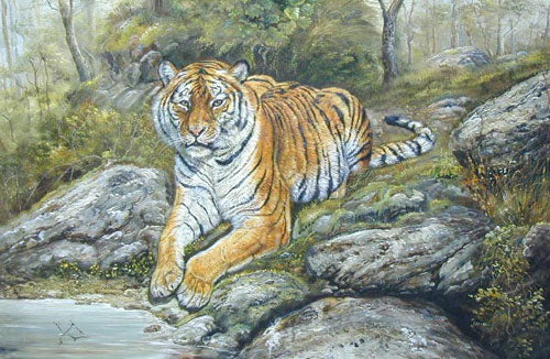 Tiger Paintings N011