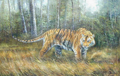 Tiger Paintings N012