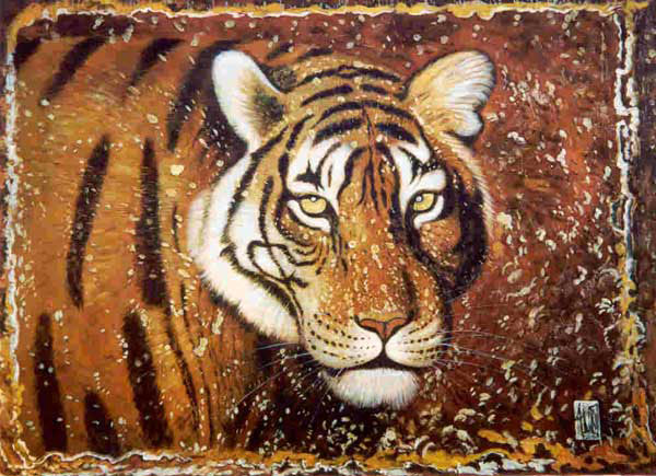 Tiger Paintings N019