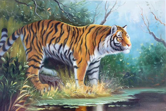 Tiger Paintings N07