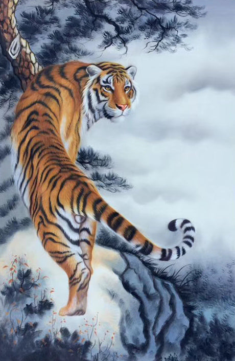 Tiger Paintings N09