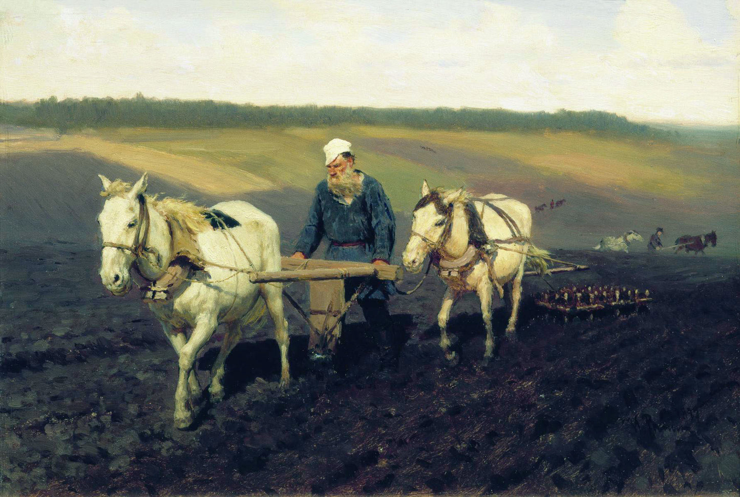 Tolstoy Plowing