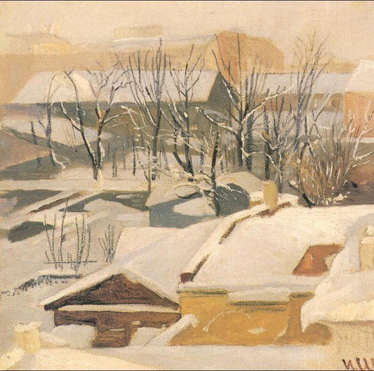 Town in Winter