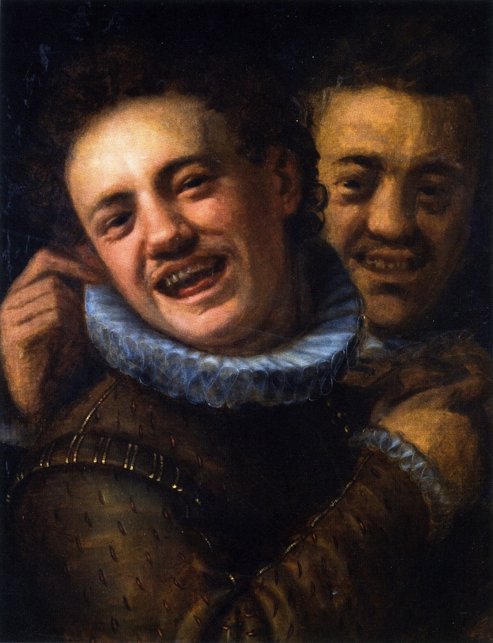 Two Laughing Men