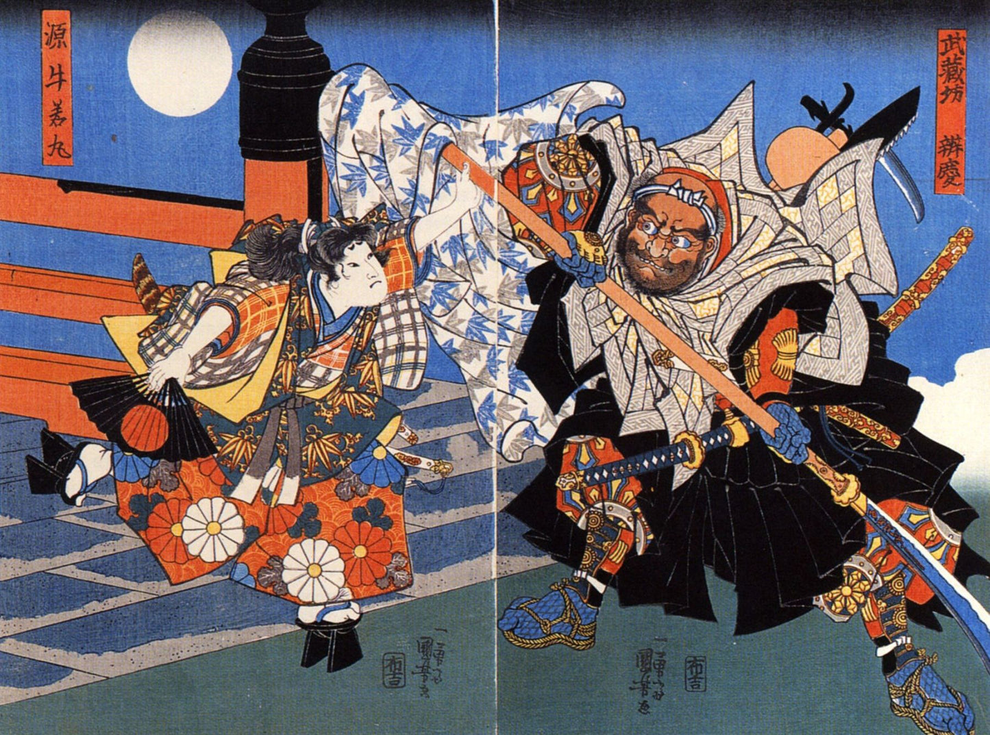 Uchiwakamaru Fighting Benkei