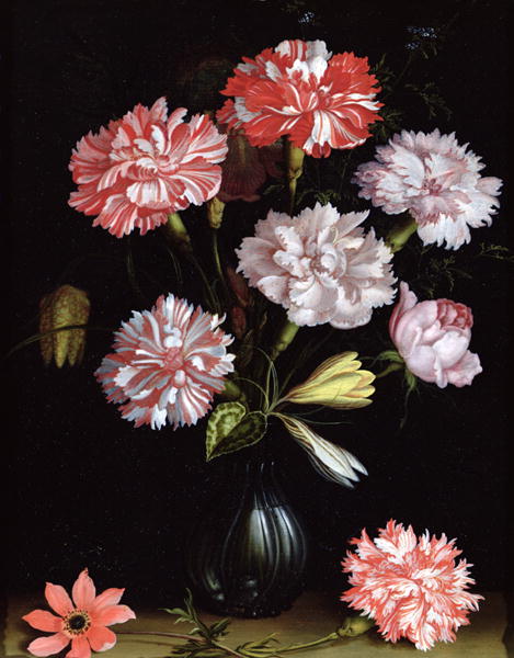 Floral Study Carnations in a Vase