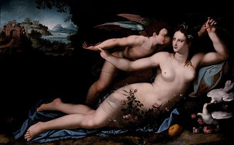 Venus Disarming Cupid