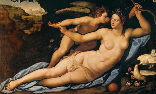 Venus and Cupid