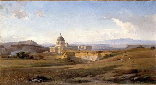 View of Saint Peter's in Rome