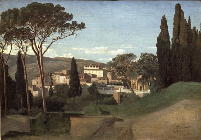 View of a Roman Villa