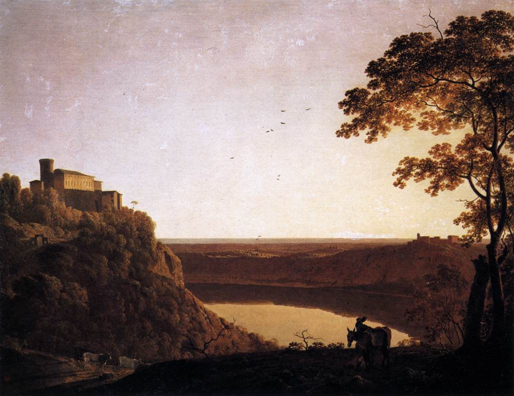 View of the Lake of Nemi