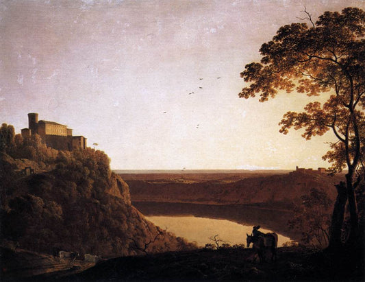 View of the Lake of Nemi