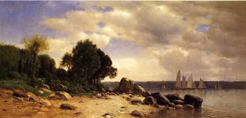 View on the Hudson 1865 1869