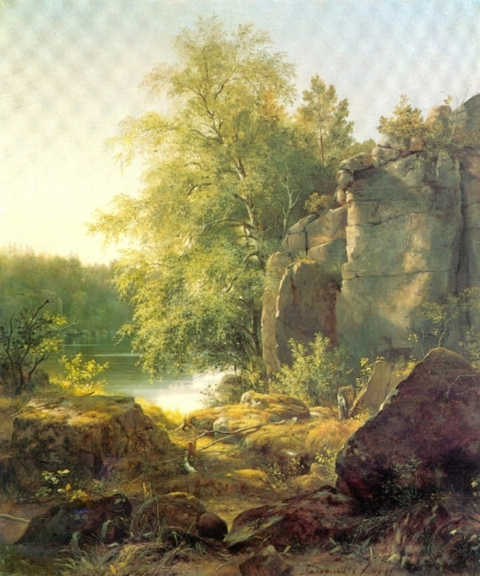 View on the Island of Valaam