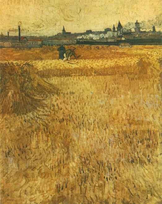 Arles View from the Wheat Fields