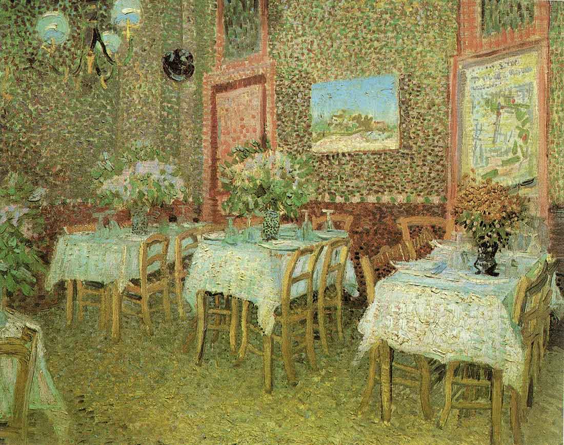 Interior of a Restaurant in Arles