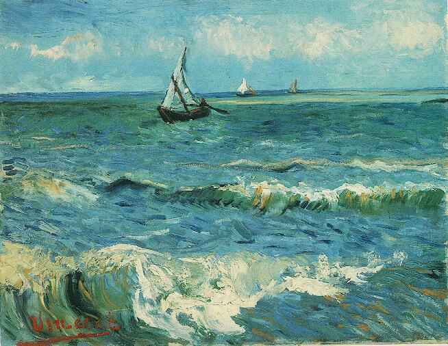 Seascape at Saintes Maries