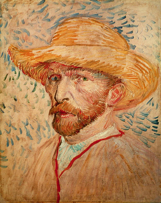 Self Portrait with a Straw Hat