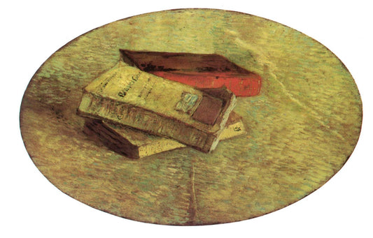 Still Life with Three Books