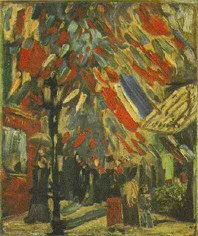 The Fourteenth of July Celebration in Paris