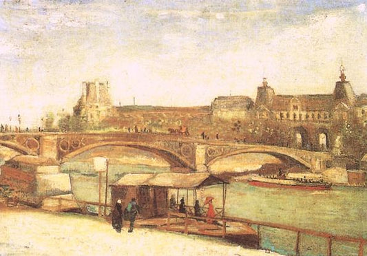 The Pont du Carrousel and the Louvre