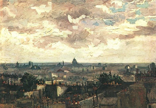 View of the Roofs of Paris