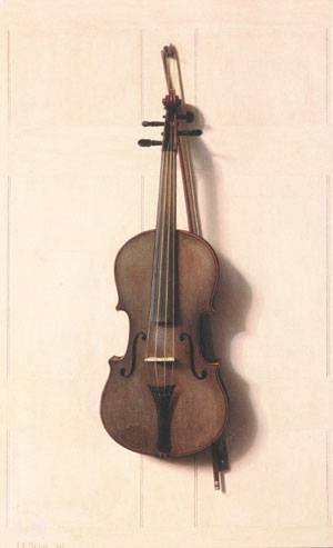 Violin and Bow 1889