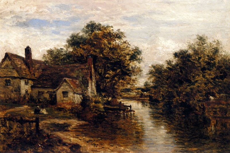 Willy Lott's House - The Subject Of Constable's 'Hay Wain'