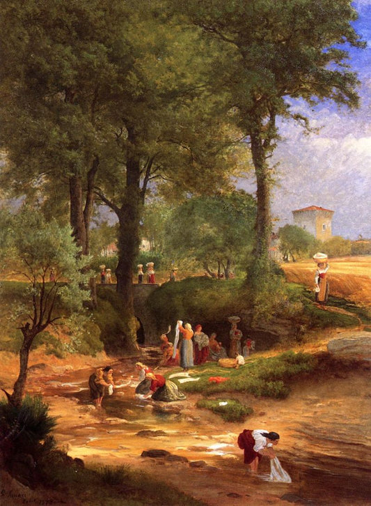 Washing Day Near Perugia