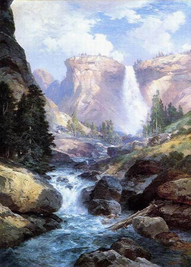 Waterfall in Yosemite