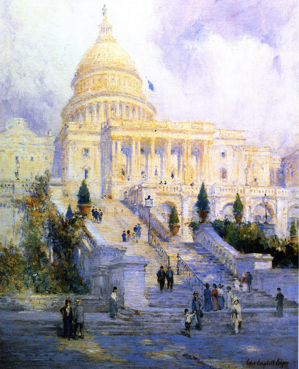 West Front Steps of the Capitol