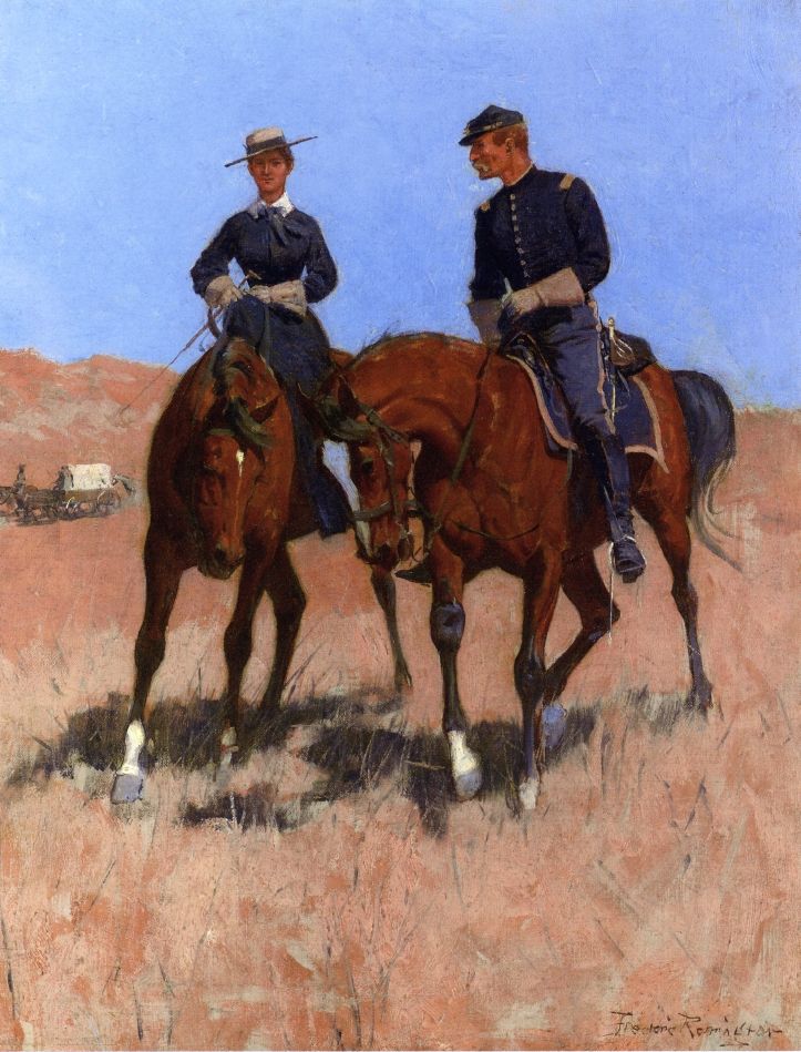 Belle McKeever and Lt. Edgar Wheelock