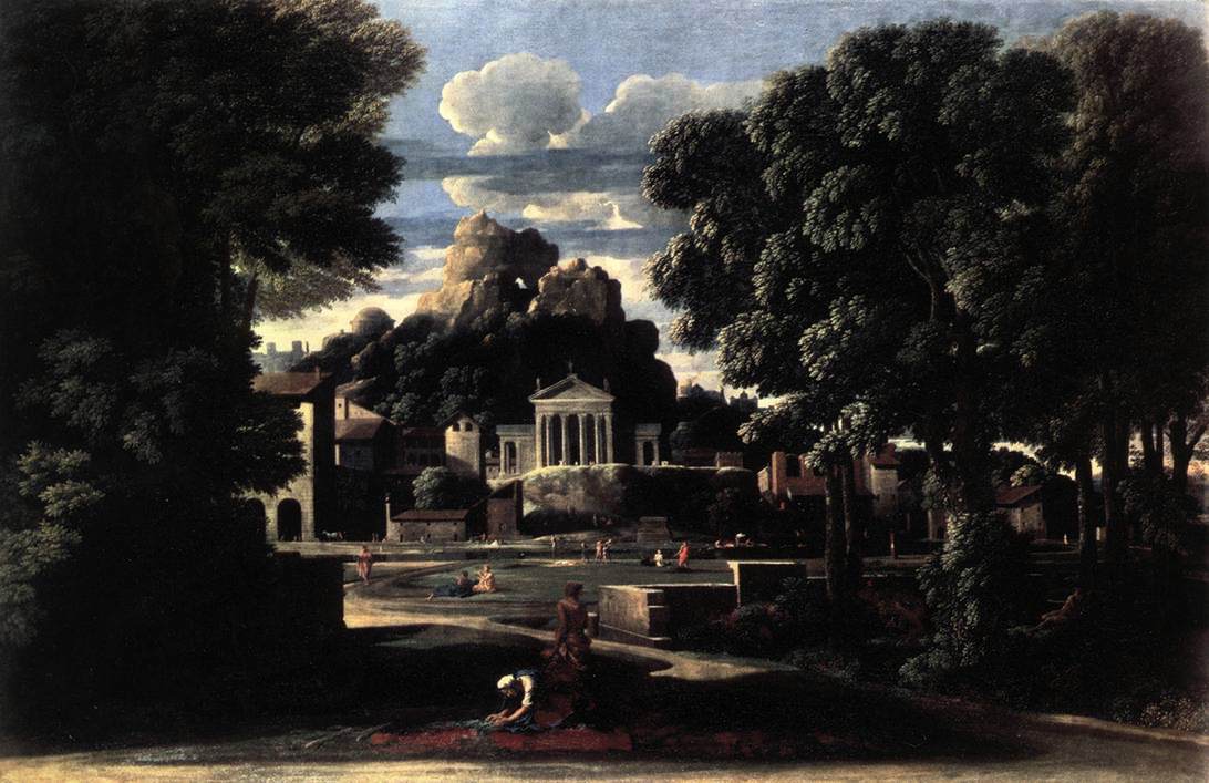 Landscape with the Gathering of the Ashes of Phocion by his Widow