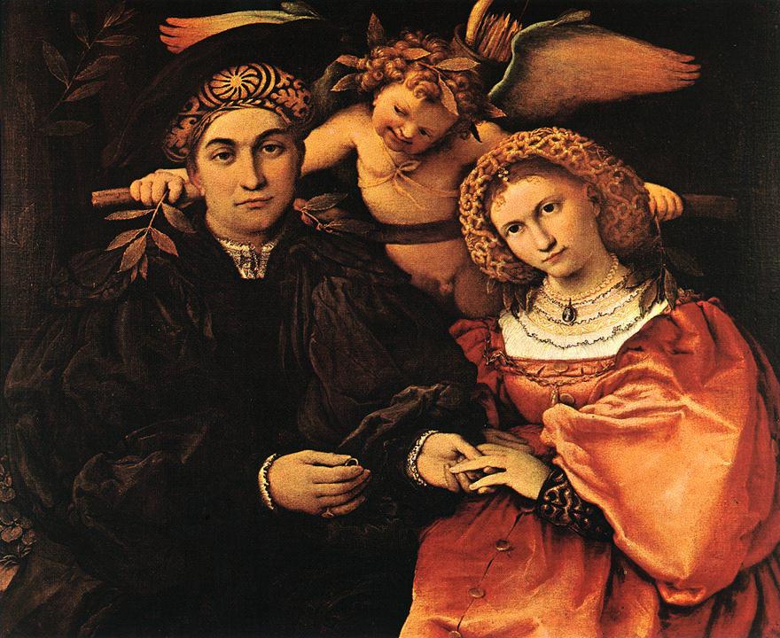 Portrait Of Messer Marsilio And His Wife