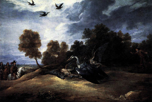 Heron Hunting with the Archduke Leopold Wilhelm