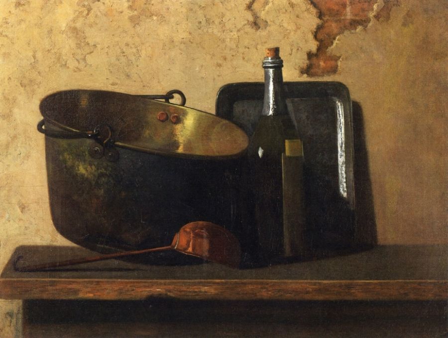 Wine and Brass Stewing Kettle