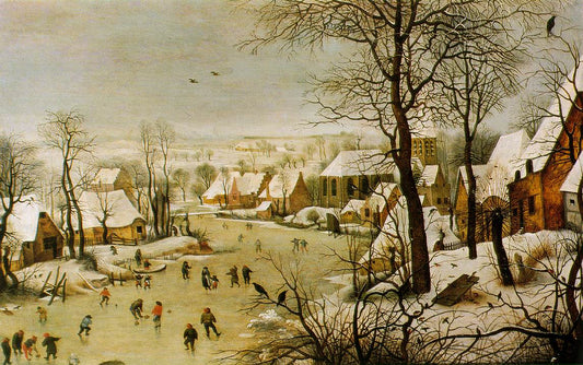 Winter Landscape with a Bird Trap