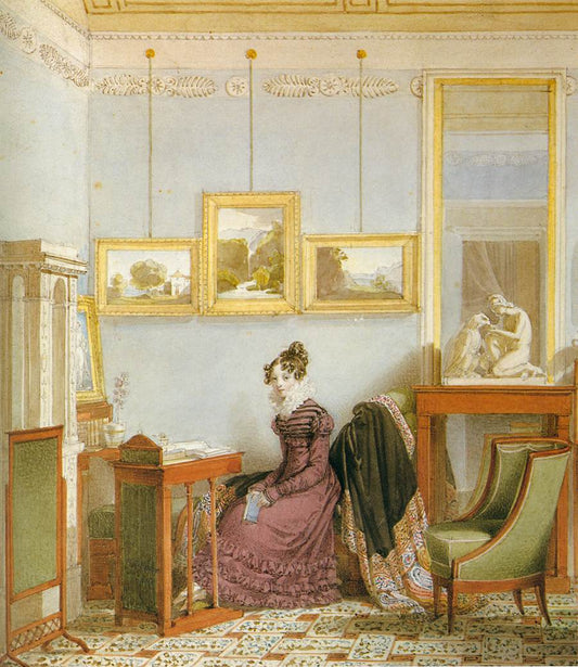 Woman at her Writing Desk