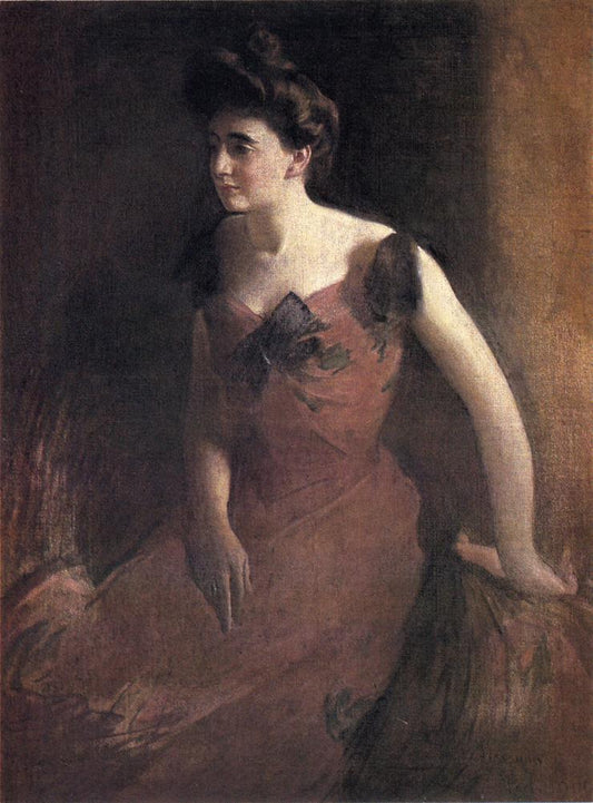 Woman in a Red Dress