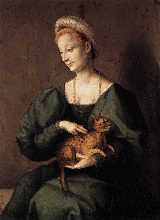 Woman with a Cat