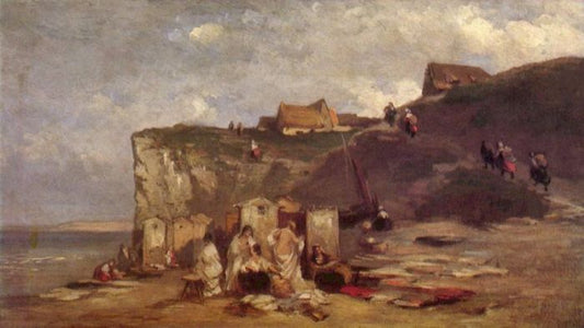 Women Bathing In Dieppe III