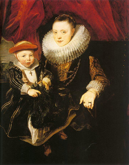 Young Woman with a Child