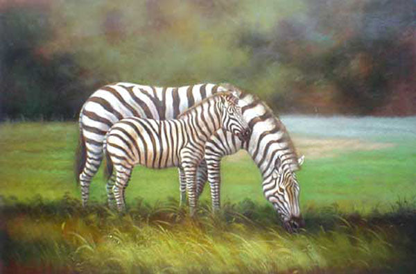 Zebra Paintings N010